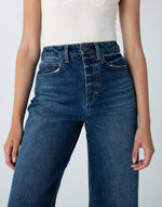 Unpublished I Este Super High Rise Wide Leg Jeans
