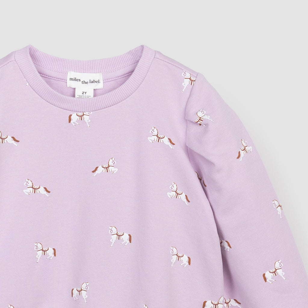 Orchid Sweatshirt | Filly Print
