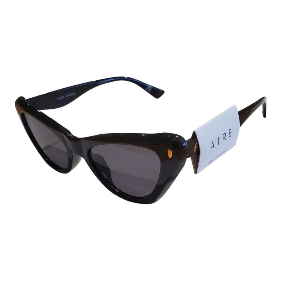 Aire Sunglasses | Linea | Black/Smoke