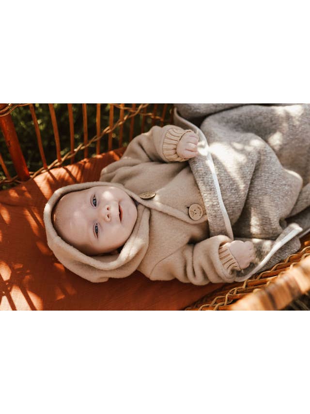 100% Virgin Merino Wool Baby Jacket