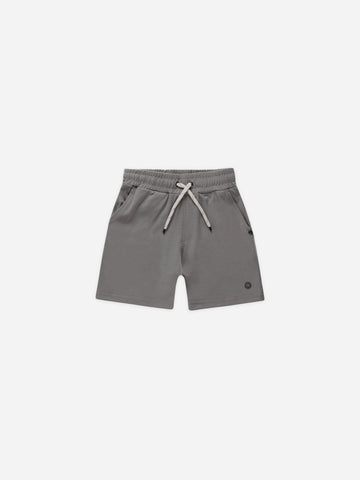 Oceanside Smooth-Feel Tech Shorts | Grey | Size 10-12Y