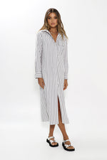 Classic Maxi Shirt Dress