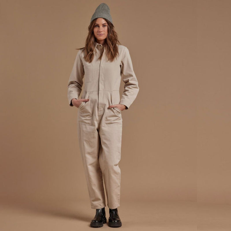 Coverall Jumpsuit | Pebble
