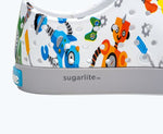 Jefferson Sugarlite Print | Shell White/ Mist Grey / Raincoat Robuddies