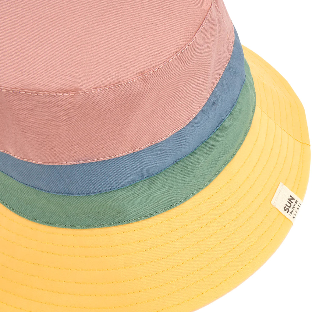 Safari Multi Block Bucket Hat