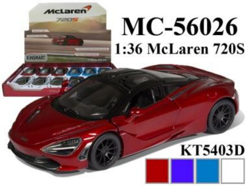 5" McLAREN 720S