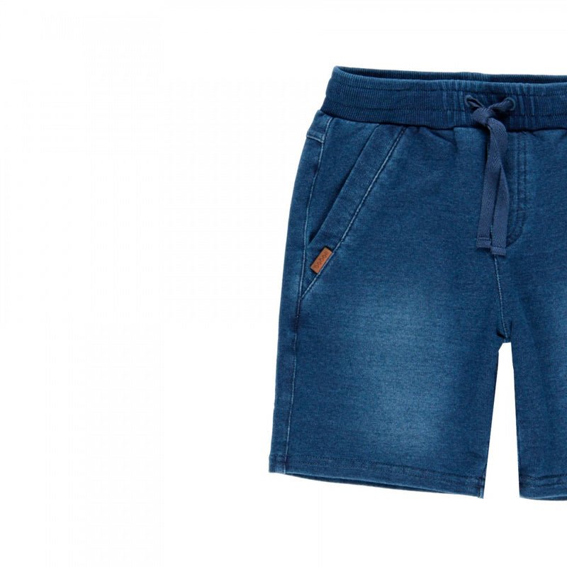 Denim Style Bermuda Shorts