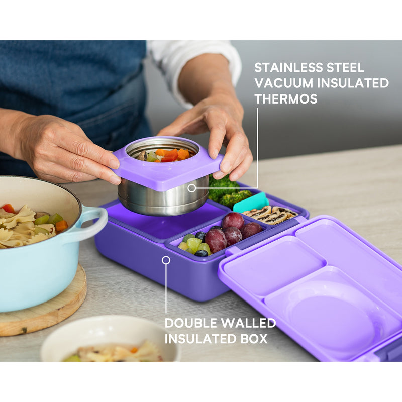 OmieBox Lunch Bento | Blue