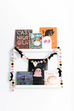 Ghost and Bat Classic Halloween Felt Garland