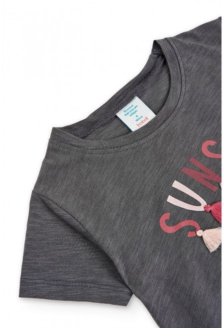 Flame Knit T-Shirt