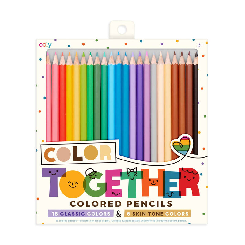 OOLY Color Together Colored Pencils - Set of 24