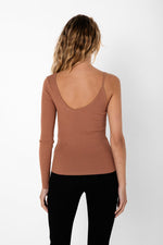 Kristen Knit Top | Chocolate