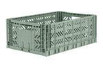 Collapsible Storage Crate | Almond Green