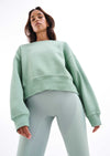 Recalibrate Sweatshirt Iceberg Green