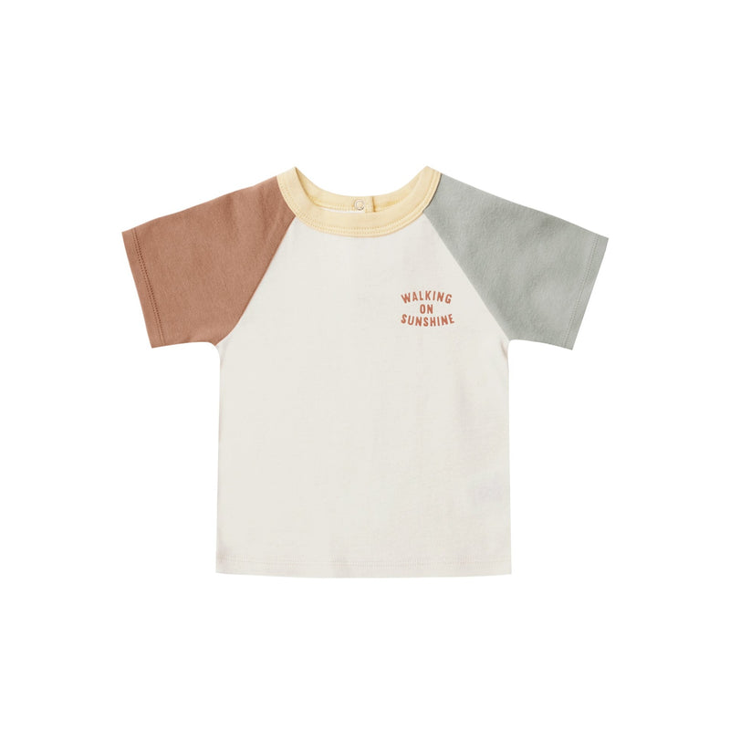 Quincy Mae I Color Block Raglan Sweatshirt
