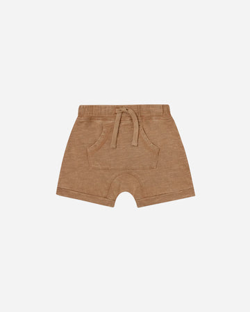 Organic Cotton Shorts | Camel | Size 10-12Y