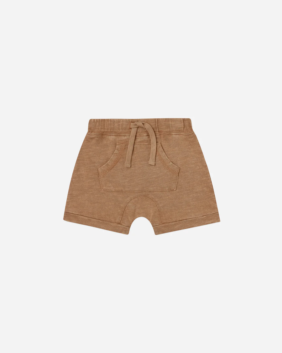 Organic Cotton Shorts | Camel | Size 10-12Y