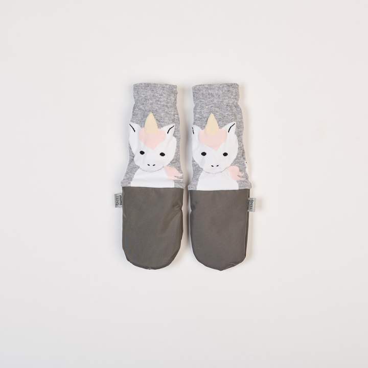 MIMITENS All Weather Mittens | Unicorn Grey