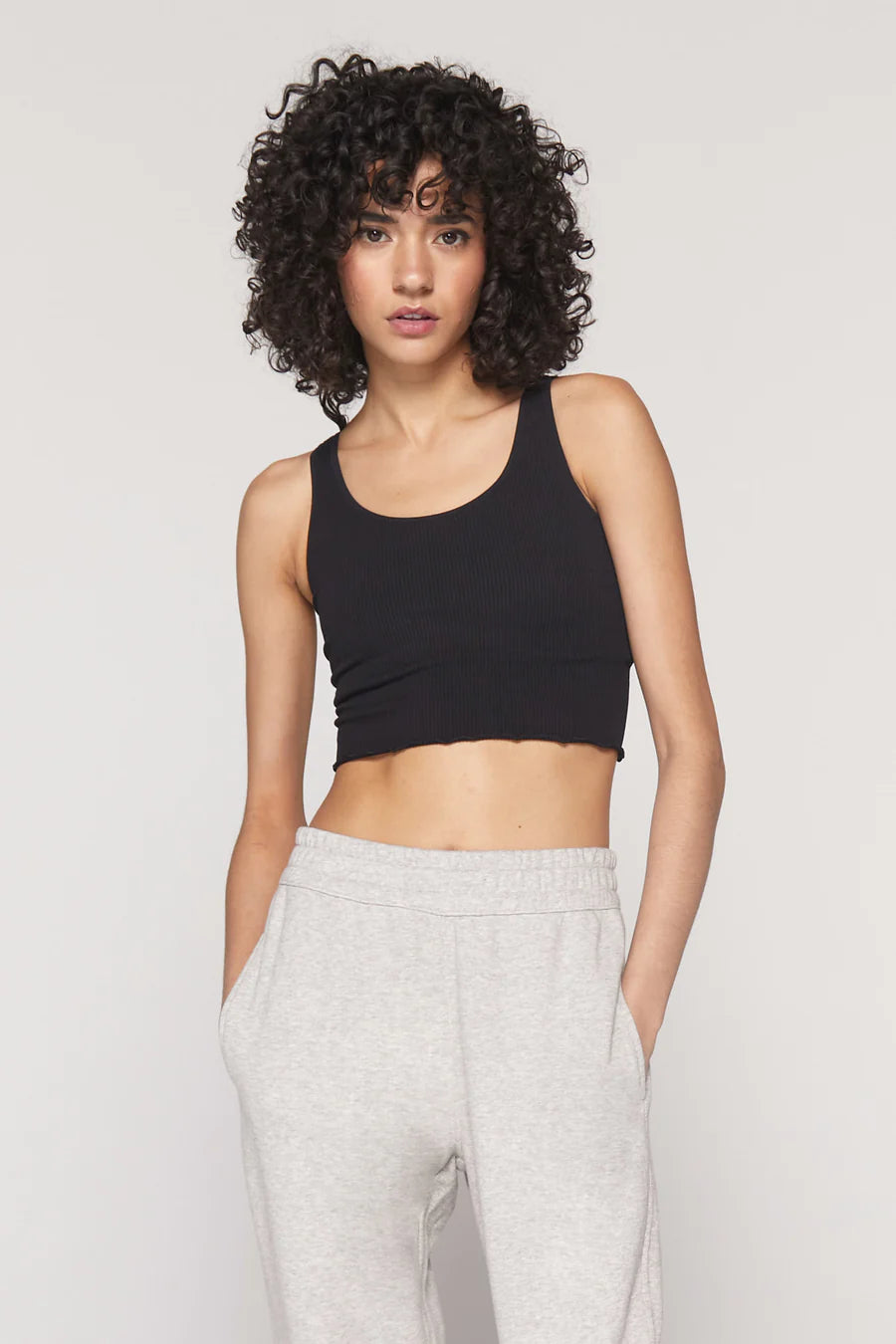 Amor Seamless Crop Tank Top
