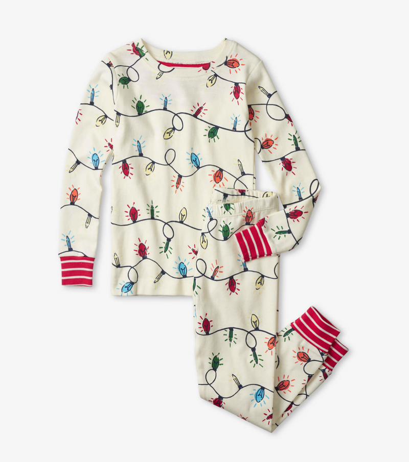 Pajama Set | Glowing Holiday Lights