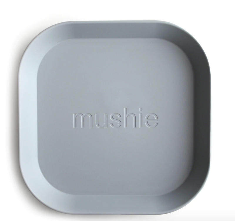 2 Square Dinnerware Plates | Cloud