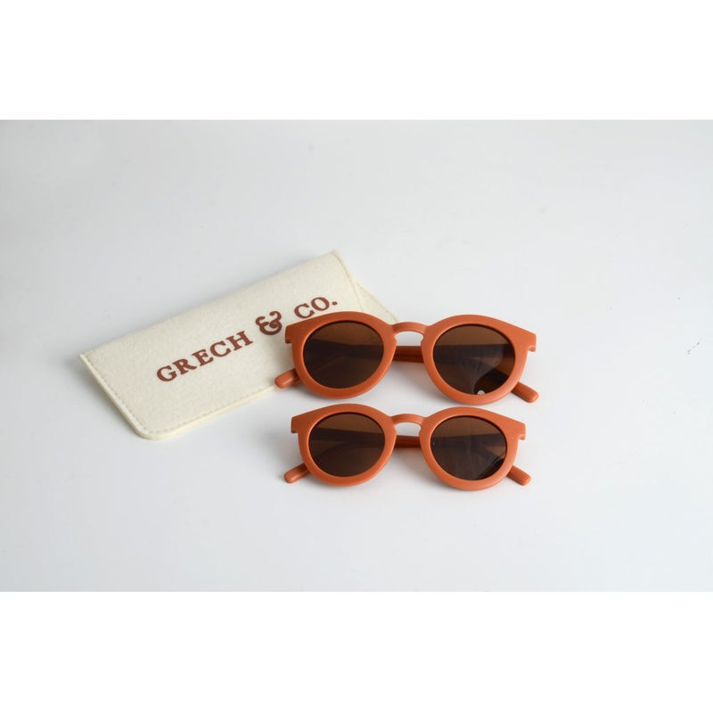 Sustainable Adult Sunglasses | Rust