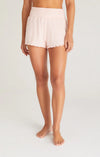 Z Supply I Dawn Smocked Rib Shorts