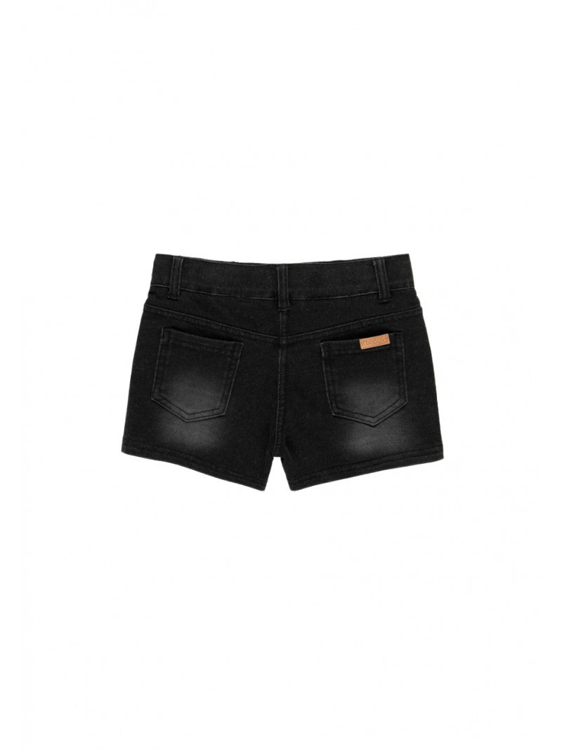 Cotton Denim Shorts | 14Y