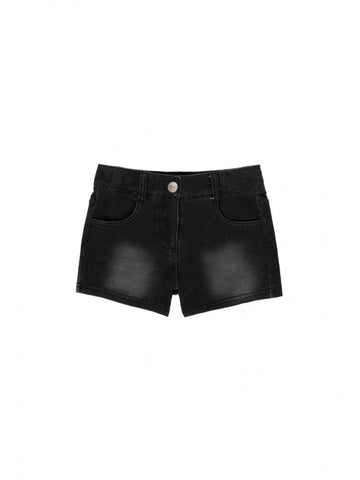 Cotton Denim Shorts | 14Y