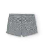 Knit Polka-Dot Shorts