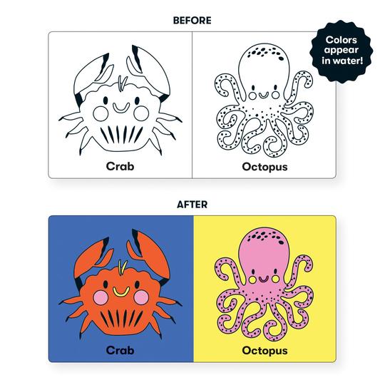 Magic Bath Book | Colour the Ocean