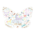 Fantasy 80pc " Butterfly"  Shaped Jigsaw with Shaped Box