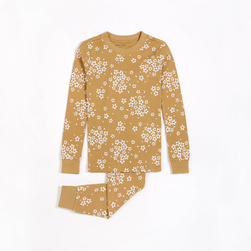 PETIT LEM Autumn Floral Print PJ Set