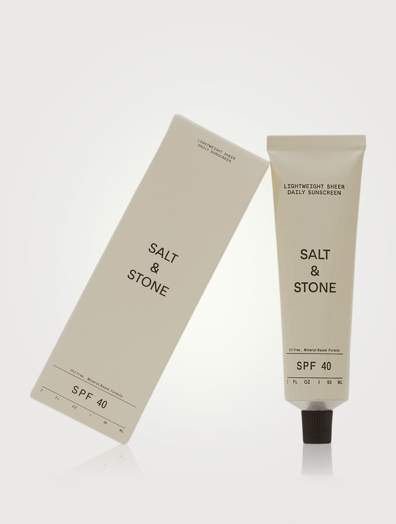 SALT & STONE Lightweight Sheer Daily Sunscreen SPF40