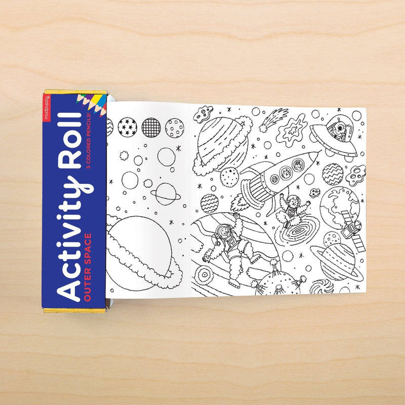 Outer Space 6ft Activity Roll