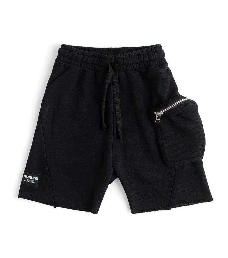 NUNUNU CARGO SHORTS | Black