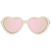 Rose Gold Mirrored Heart Sunglasses
