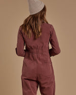 Women’s Coverall Jumpsuit | Mahogany