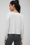 Softest Reversible Twist Front Sweater