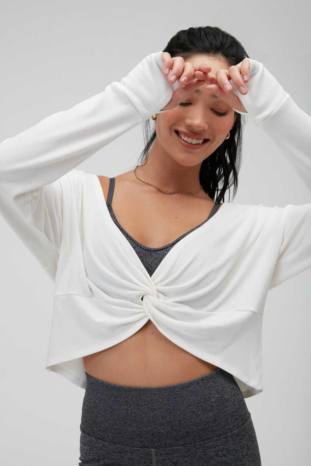 Softest Reversible Twist Front Sweater – Early Bird & Worm