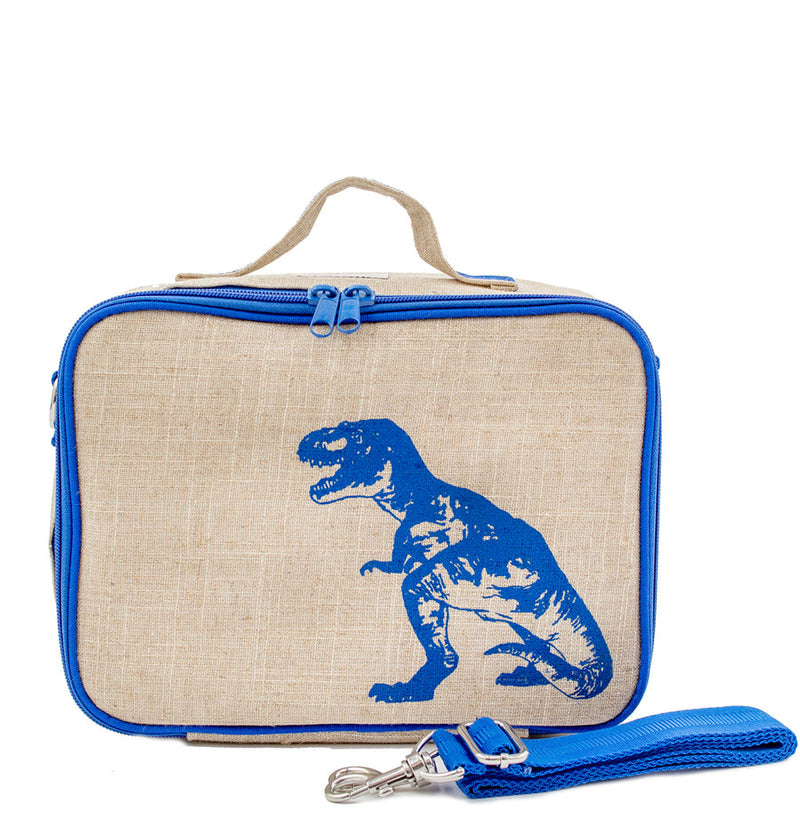 Blue Dino Lunch Box