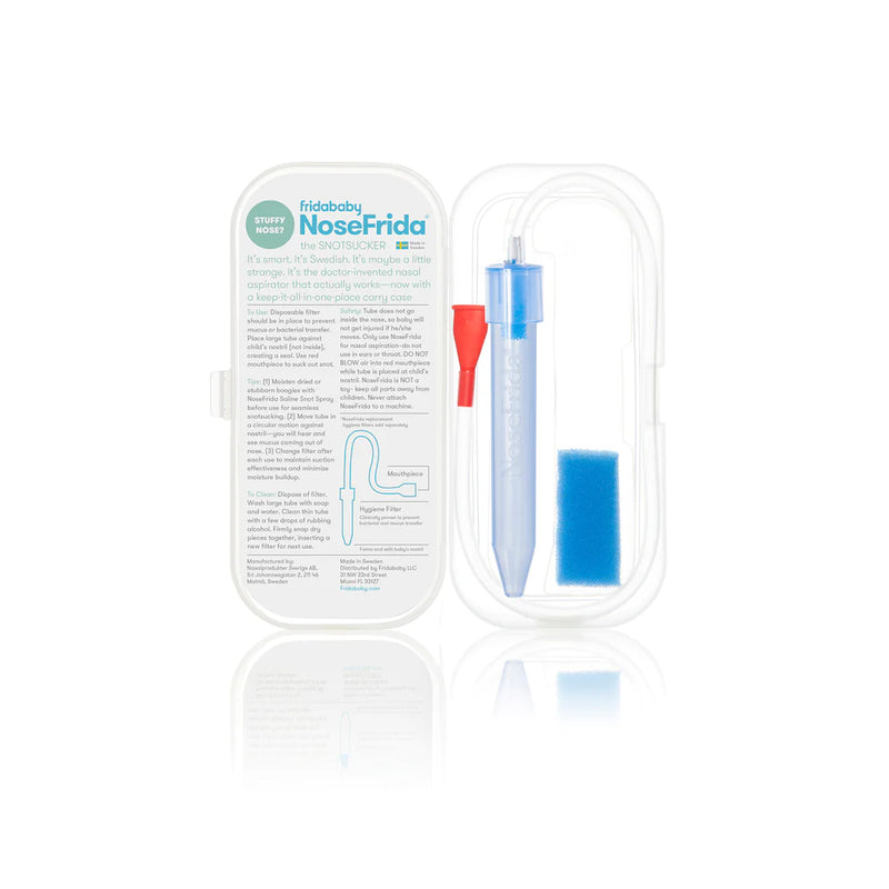 Frida Snotsucker Nasal Aspirator + Travel Case