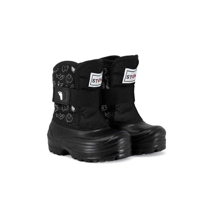Stonz Winter Boots Scout | Black Print